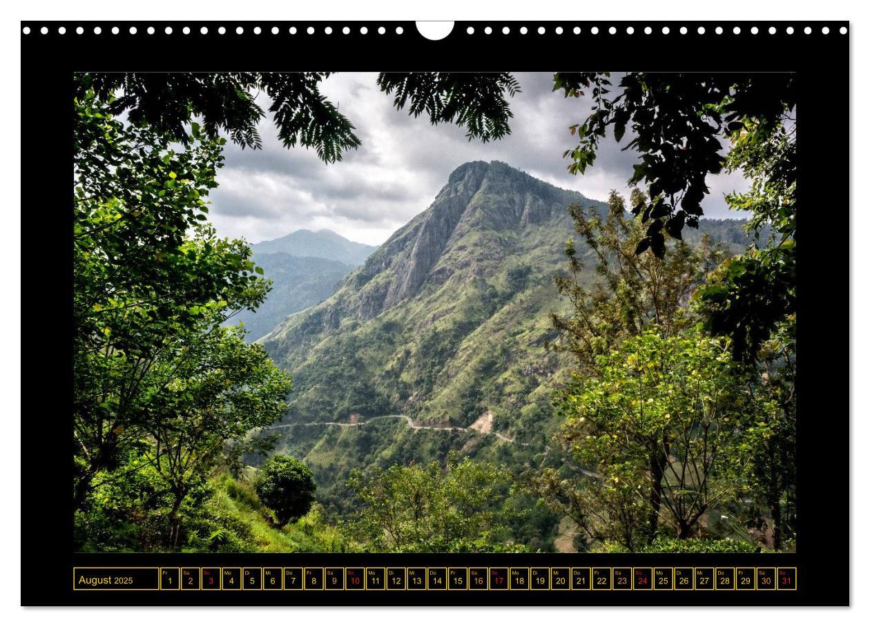 Bild: 9783435480333 | Sri Lanka - Landschaft und Kultur (Wandkalender 2025 DIN A3 quer),...