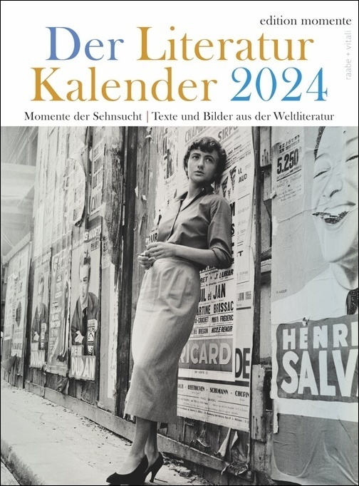 Cover: 9783840041006 | Der Literatur Kalender Edition Momente Wochenkalender 2024....