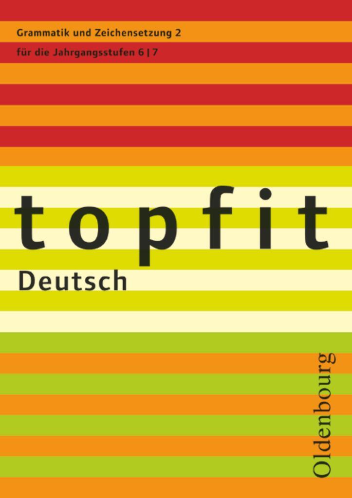 Cover: 9783637001541 | topfit Deutsch. Grammatik und Zeichensetzung 2 | Taschenbuch | Deutsch