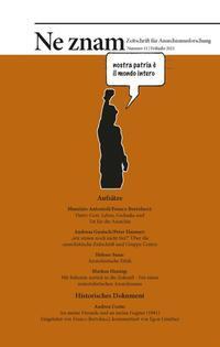 Cover: 9783868412710 | Ne znam - Zeitschrift für Anarchismusforschung | Taschenbuch | 224 S.