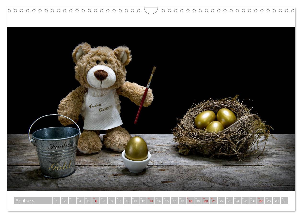 Bild: 9783435253432 | Eddy, der Teddy - 12 Bilder zum Schmunzeln (Wandkalender 2025 DIN...