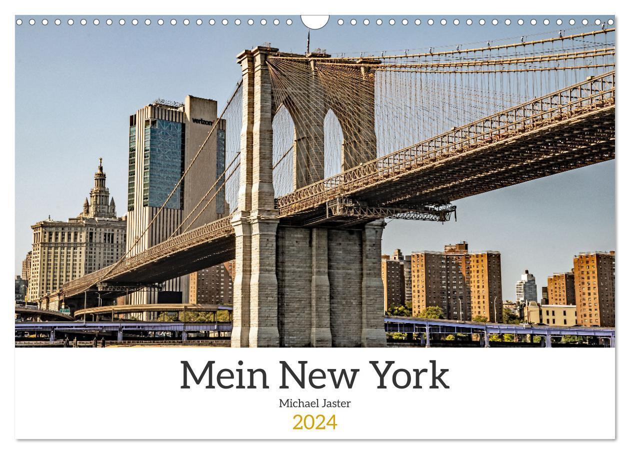 Cover: 9783675776531 | Mein New York Michael Jaster (Wandkalender 2024 DIN A3 quer),...