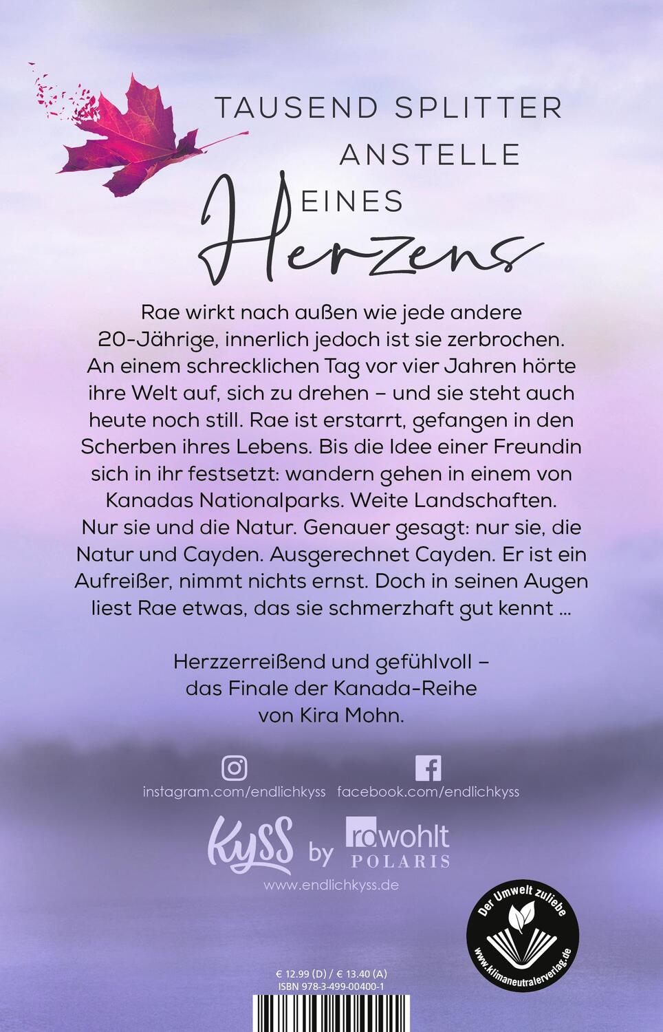 Rückseite: 9783499004001 | Free like the Wind | Roman | Kira Mohn | Taschenbuch | 368 S. | 2021