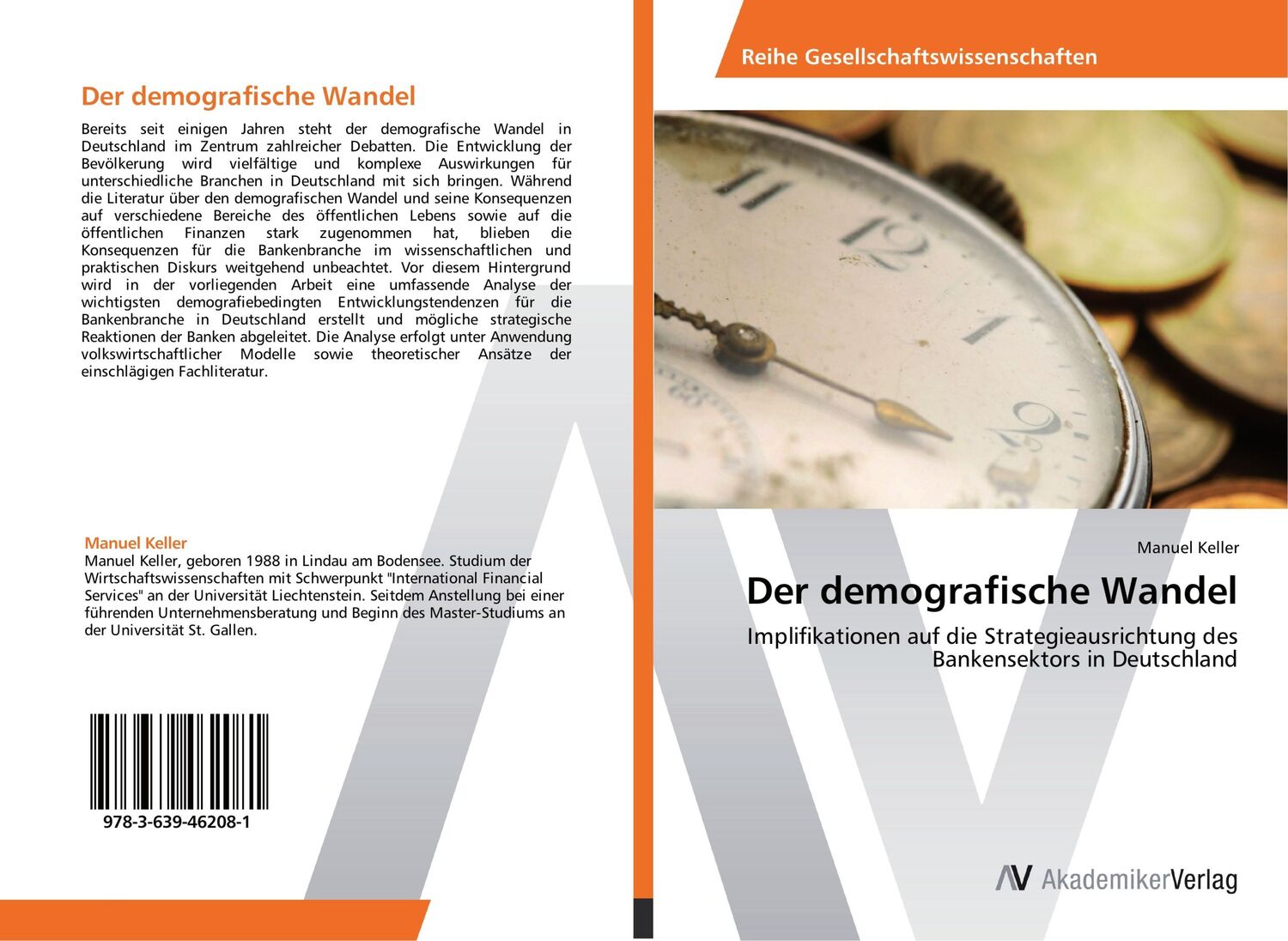 Cover: 9783639462081 | Der demografische Wandel | Manuel Keller | Taschenbuch | Paperback