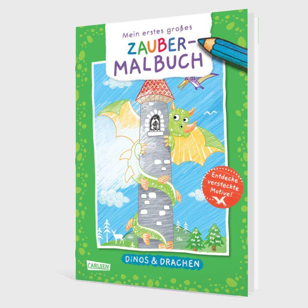 Bild: 9783551192004 | Ausmalbilder für Kita-Kinder: Mein erstes großes Zauber-Malbuch:...