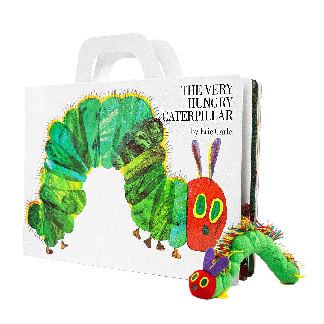 Cover: 9780399237720 | The Very Hungry Caterpillar Giant Board Book and Plush Package | Carle