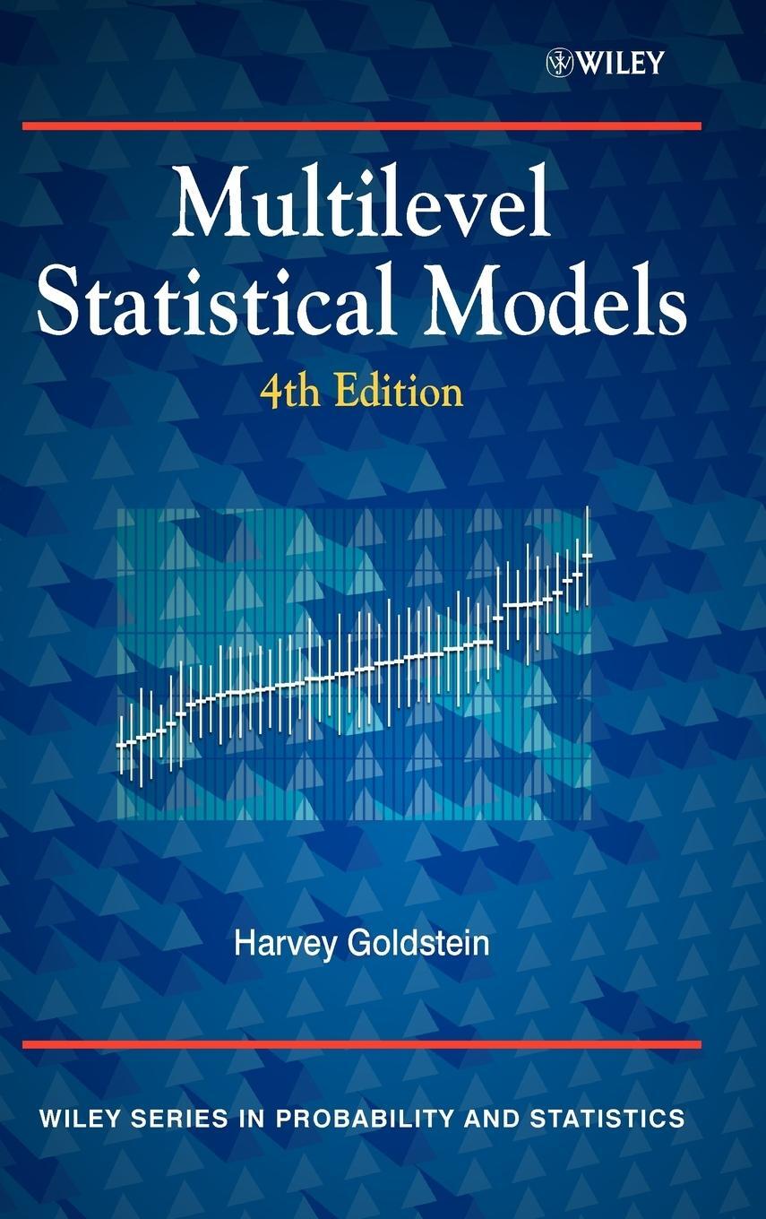 Cover: 9780470748657 | Multilevel Statistical Models 4e | Goldstein | Buch | 384 S. | 2010