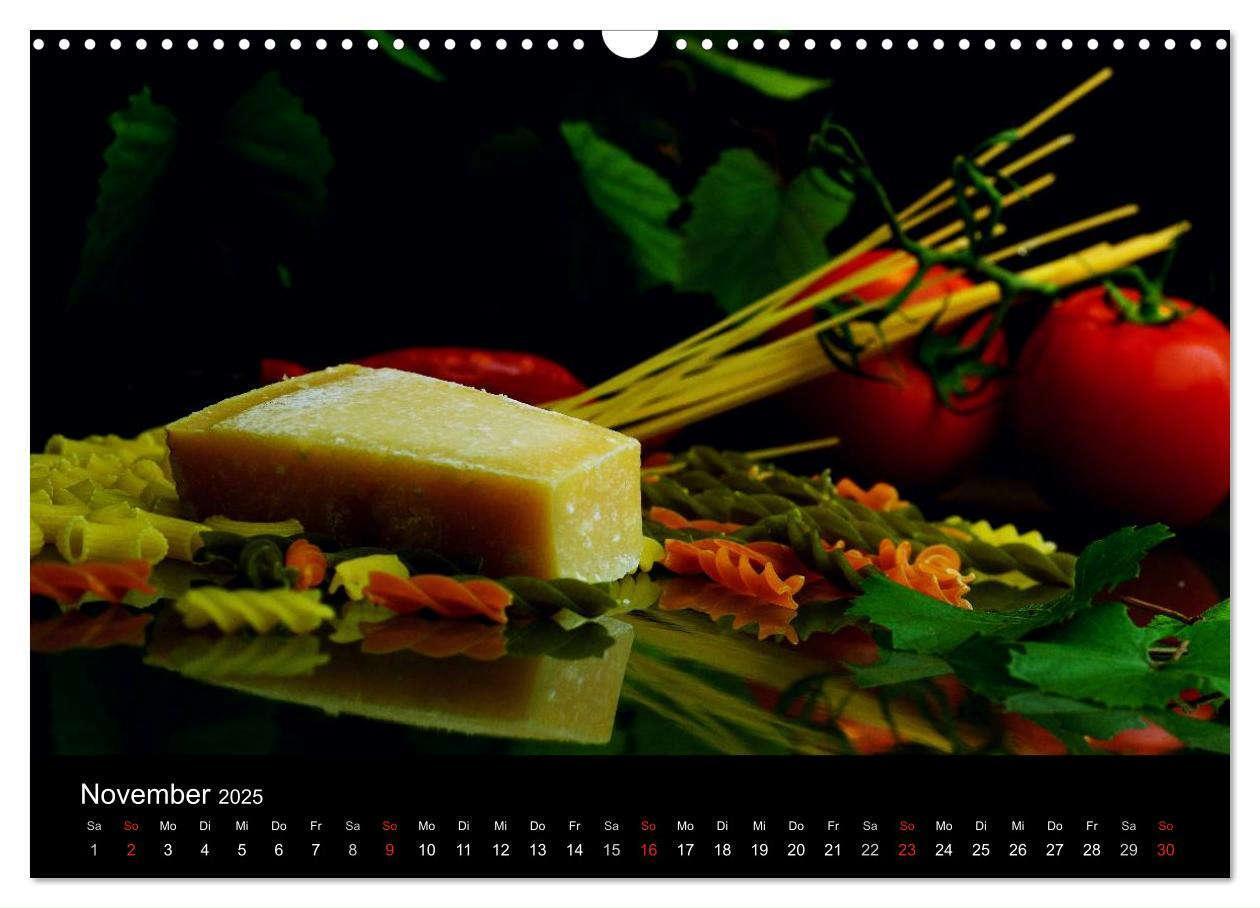 Bild: 9783435783373 | Pasta Kreationen (Wandkalender 2025 DIN A3 quer), CALVENDO...