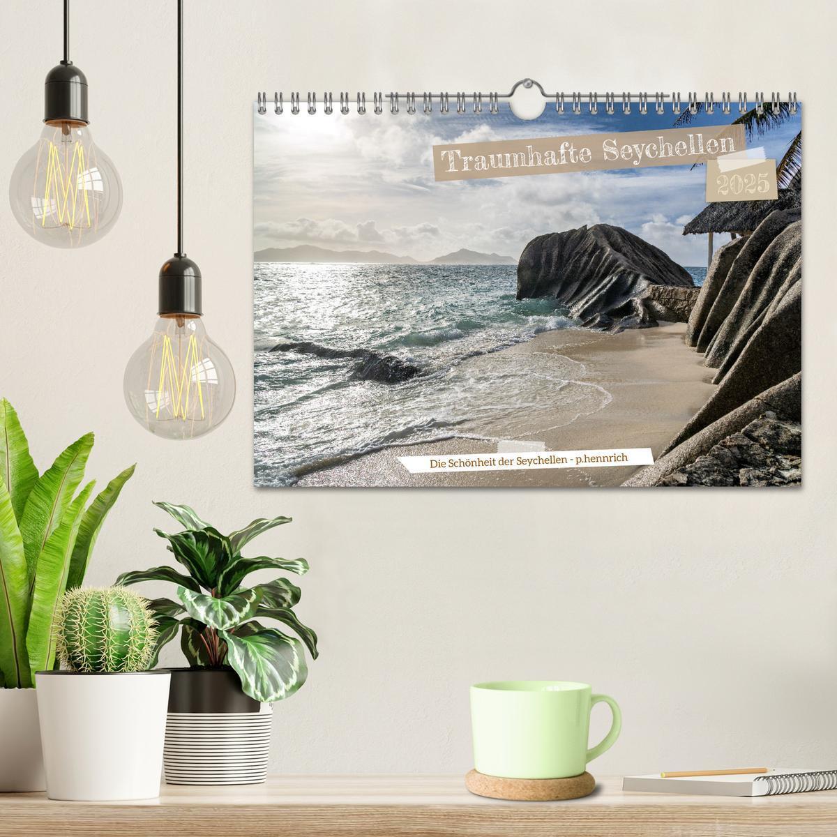 Bild: 9783435011926 | Traumhafte Seychellen (Wandkalender 2025 DIN A4 quer), CALVENDO...