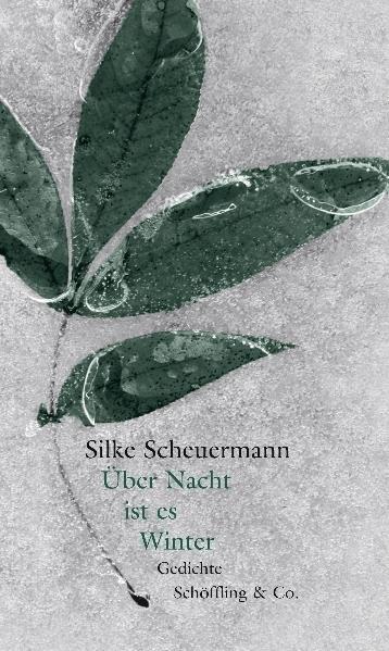 Cover: 9783895613722 | Über Nacht ist es Winter (Gebundene Ausgabe) | Gedichte | Scheuermann