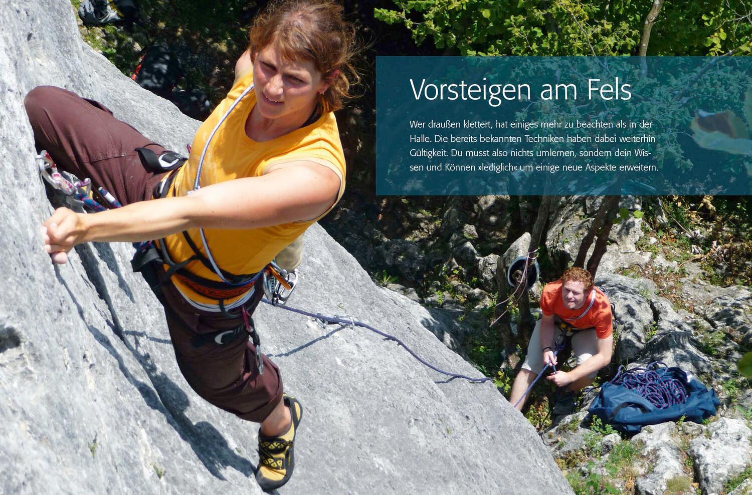 Bild: 9783763360963 | Outdoor-Klettern | Das offizielle Lehrbuch zum DAV-Kletterschein