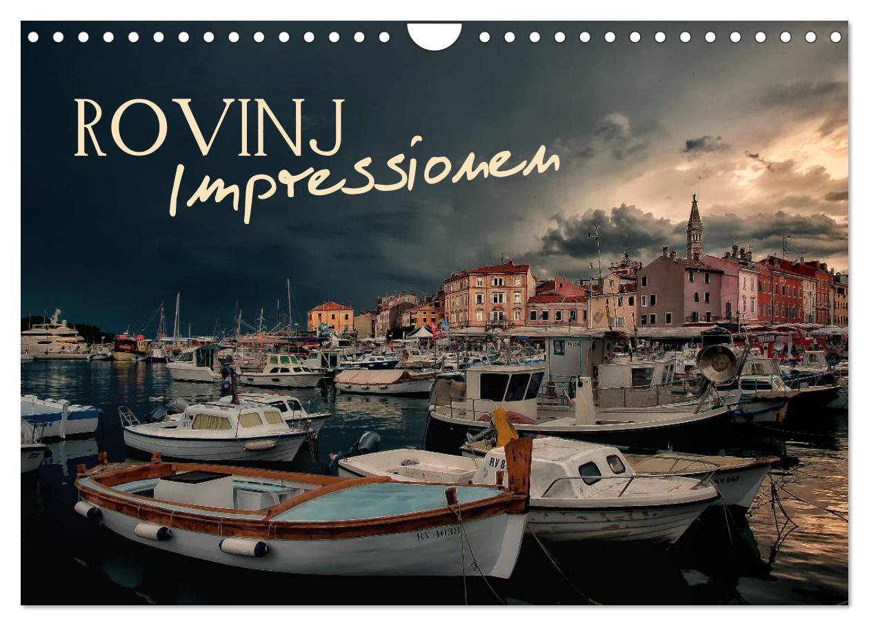 Cover: 9783435752140 | Rovinj Impressionen (Wandkalender 2025 DIN A4 quer), CALVENDO...