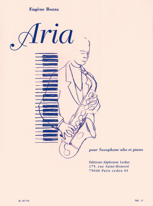 Cover: 9790046197147 | Aria | Eugène Bozza | Buch | Alphonse Leduc | EAN 9790046197147