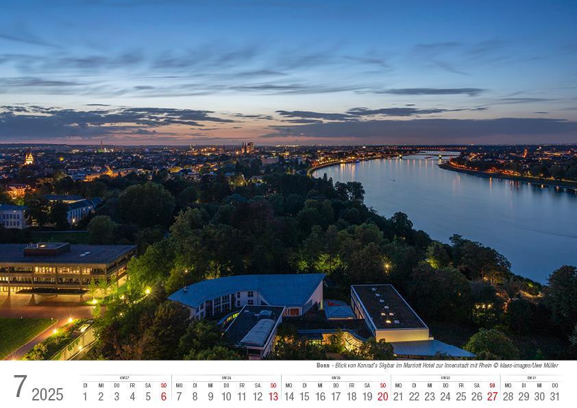 Bild: 9783965352131 | Bonn 2025 Bildkalender A4 quer, spiralgebunden | Holger Klaes | 2025