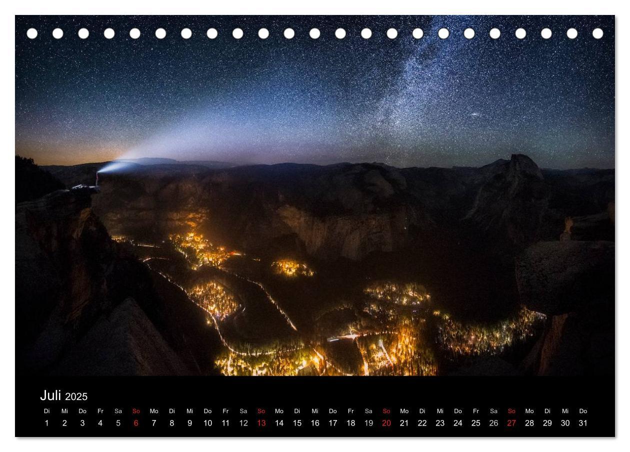 Bild: 9783435558186 | Sternensucher - Landschaft unter Sternen (Tischkalender 2025 DIN A5...