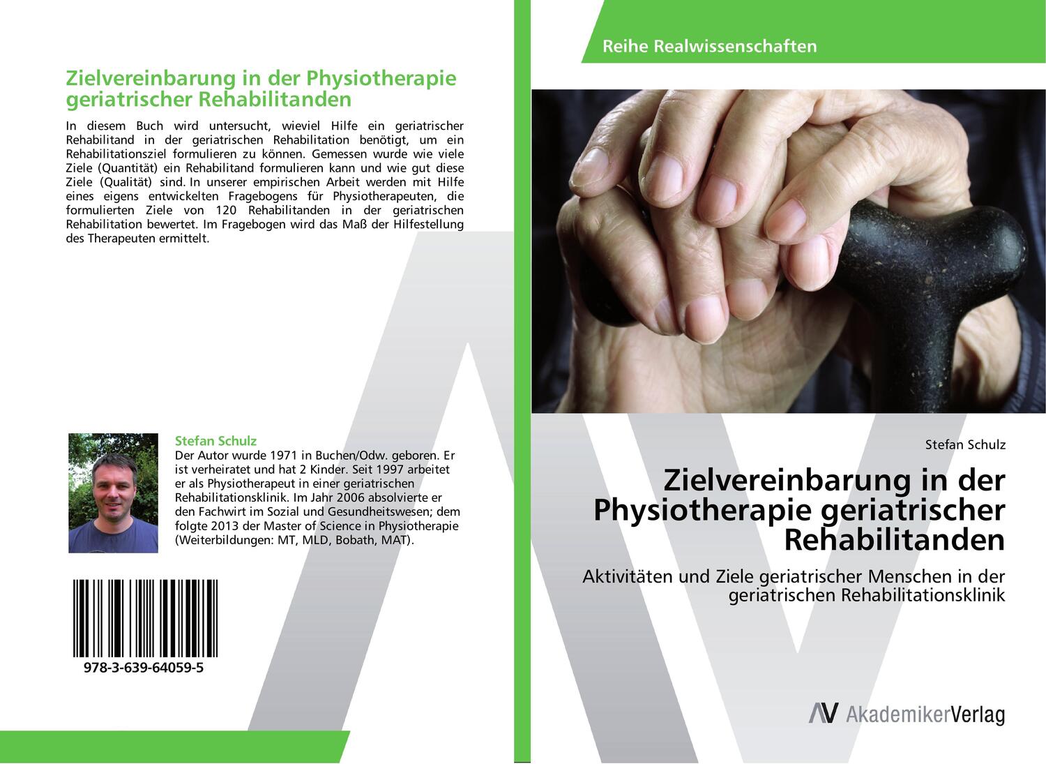 Cover: 9783639640595 | Zielvereinbarung in der Physiotherapie geriatrischer Rehabilitanden