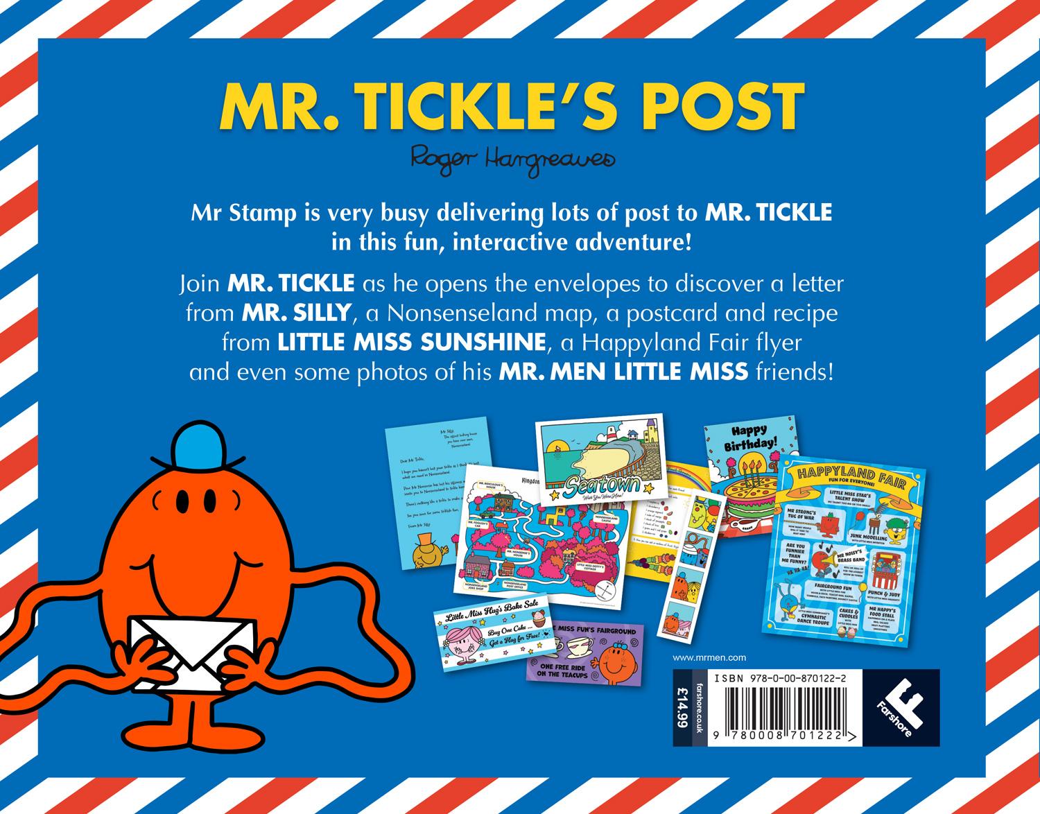 Rückseite: 9780008701222 | Mr. Tickle's Post | With Real Mail to Open and Enjoy! | Buch | 2024