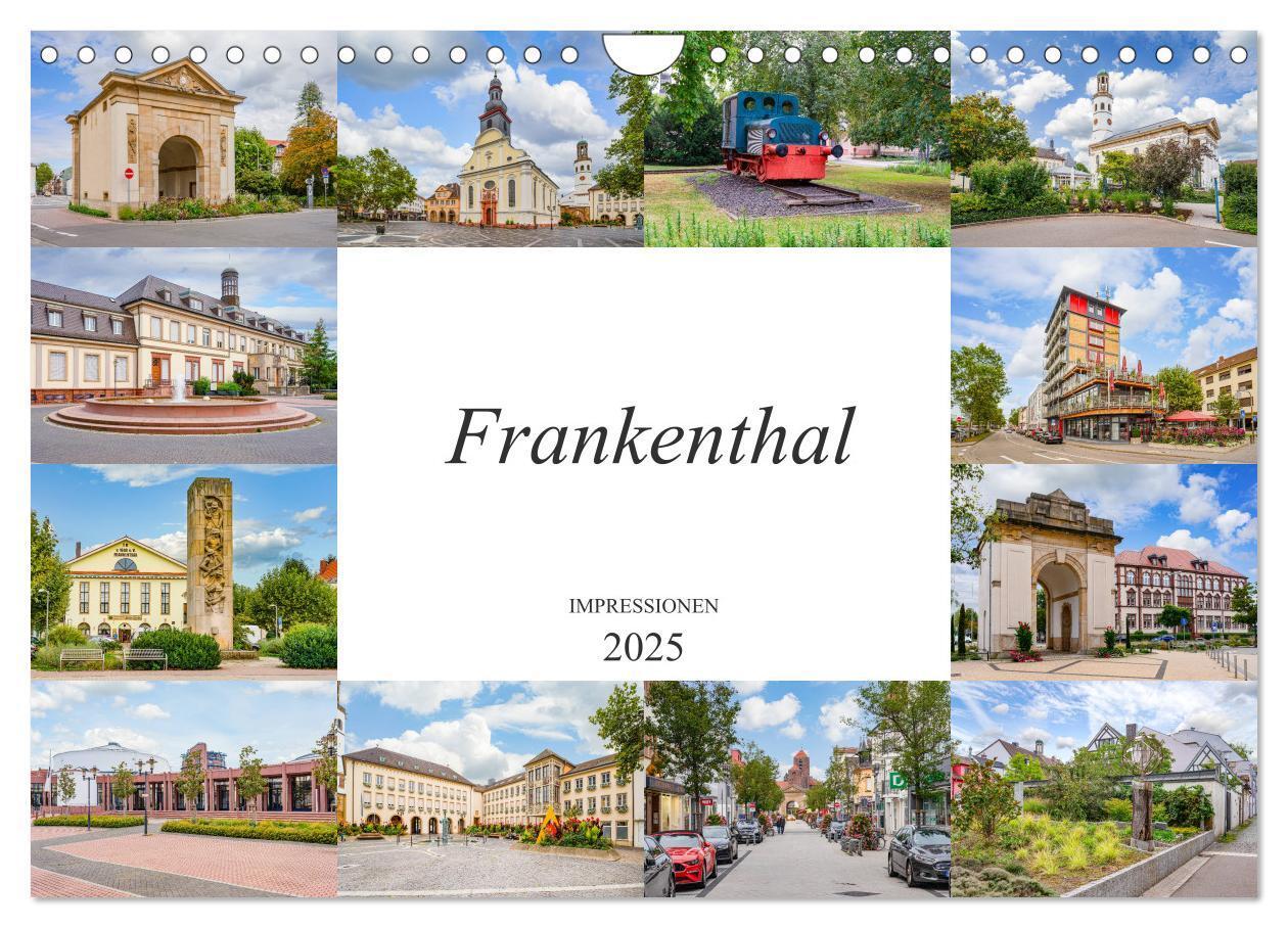 Cover: 9783435178186 | Frankenthal Impressionen (Wandkalender 2025 DIN A4 quer), CALVENDO...