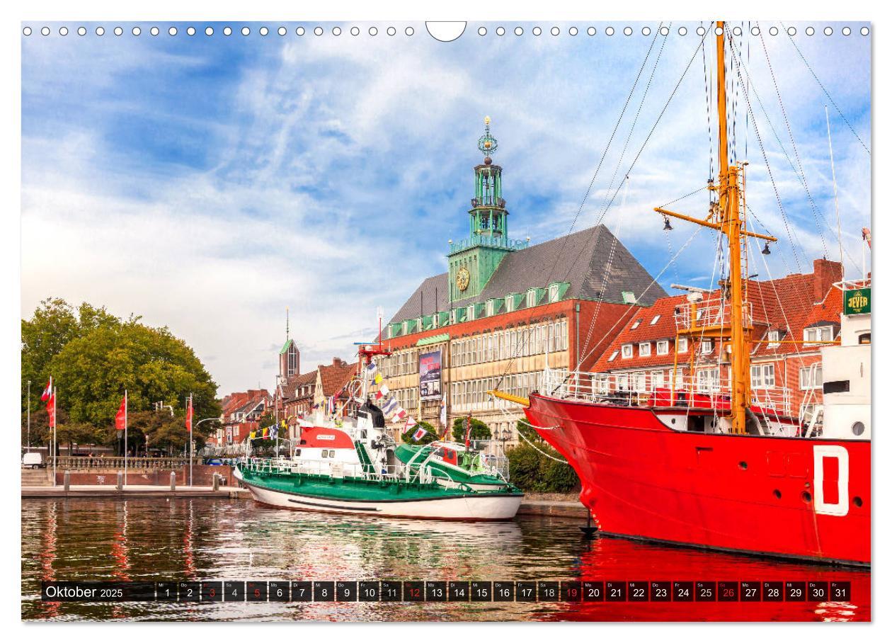 Bild: 9783435490448 | EMDEN Seehafenstadt mit Flair (Wandkalender 2025 DIN A3 quer),...