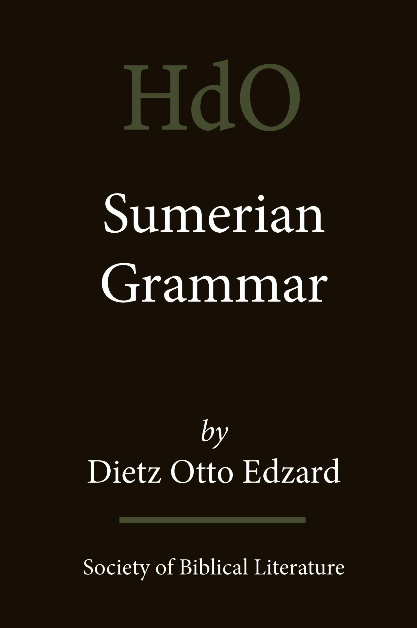 Cover: 9781589832527 | Sumerian Grammar | Dietz Otto Edzard | Taschenbuch | Englisch | 2003