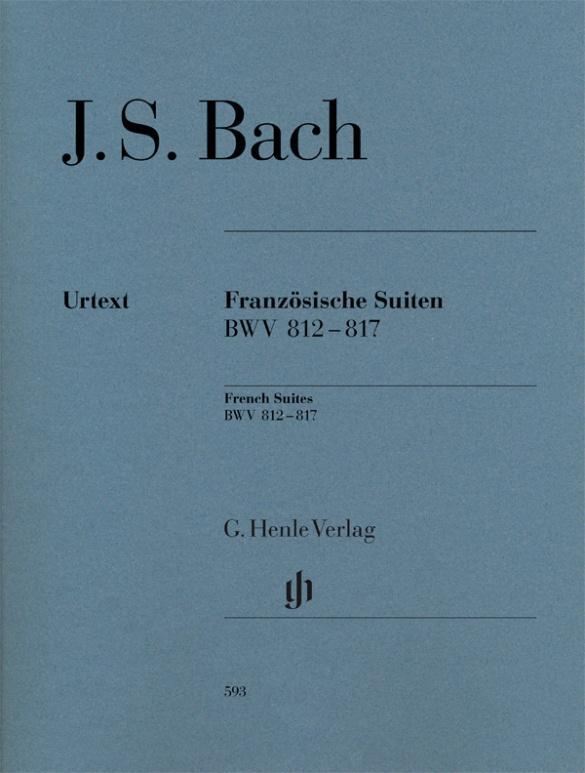 Cover: 9790201805931 | Französische Suiten BWV 812-817 br. | Johann Sebastian Bach | Buch