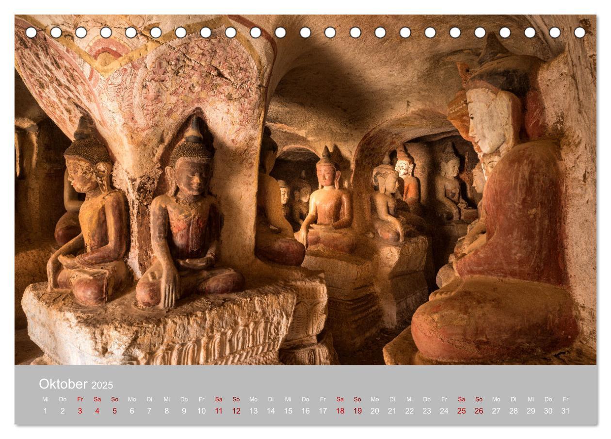 Bild: 9783383983252 | BUDDHA - Ein sanftes Lächeln (Tischkalender 2025 DIN A5 quer),...