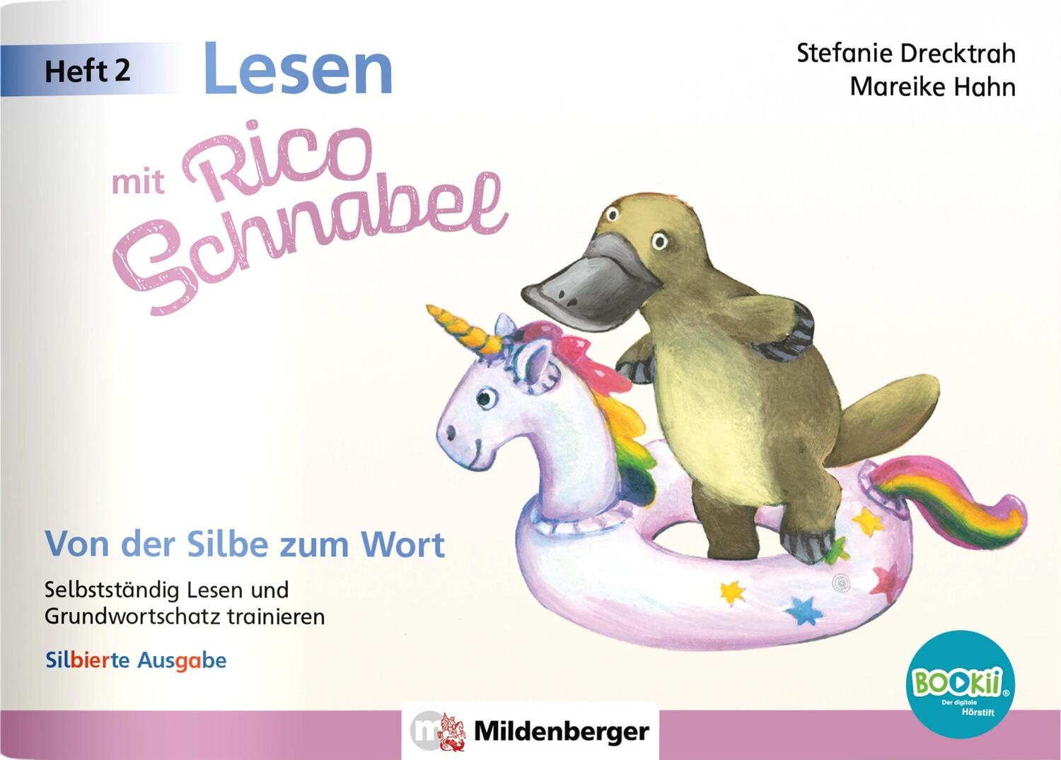 Cover: 9783619120710 | Lesen mit Rico Schnabel, Heft 2: Von der Silbe zum Wort - silbierte...