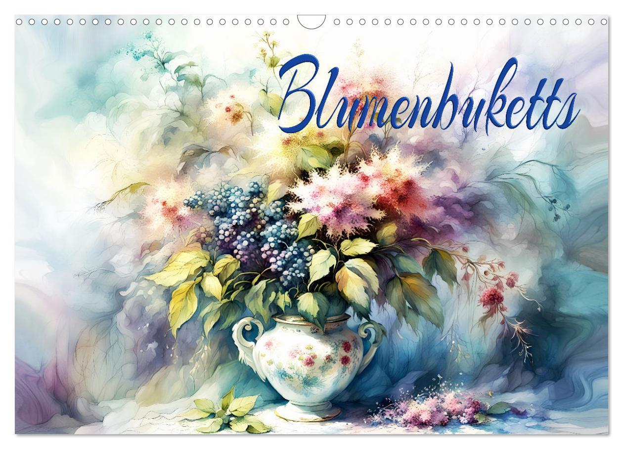 Cover: 9783383811081 | Blumenbuketts (Wandkalender 2025 DIN A3 quer), CALVENDO Monatskalender