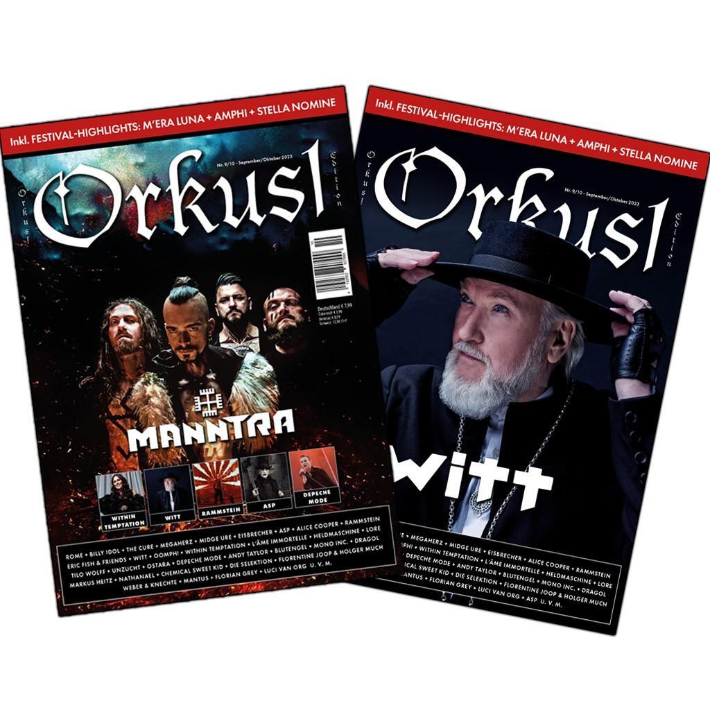 Cover: 9783866083387 | Orkus!-Edition September/Oktober 2023 mit WITT, MANNTRA, M´ERA...