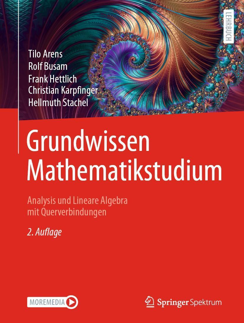 Cover: 9783662633120 | Grundwissen Mathematikstudium - Analysis und Lineare Algebra mit...