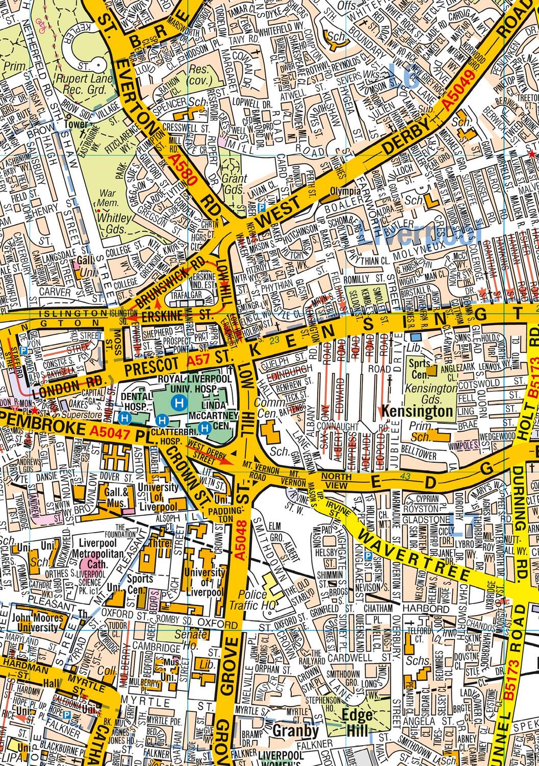 Bild: 9780008391065 | Liverpool A-Z Pocket Street Map | A-Z Maps | (Land-)Karte | Englisch