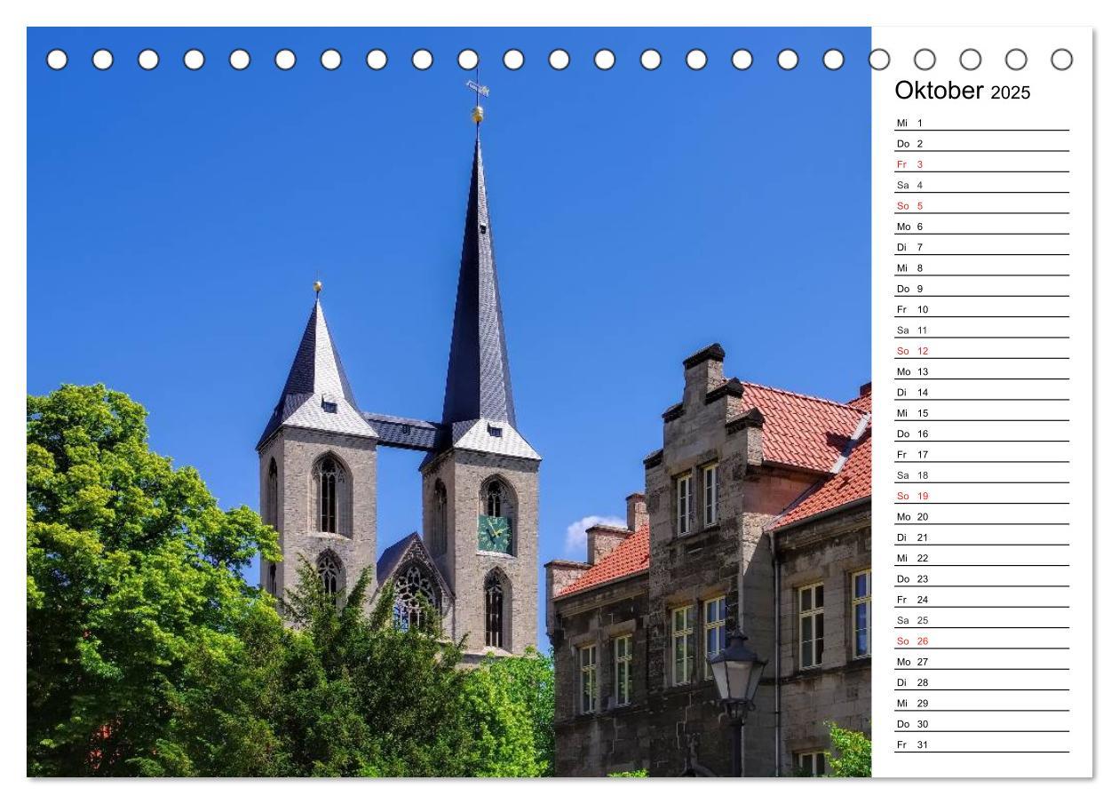 Bild: 9783435539215 | Halberstadt - Das Tor zum Harz (Tischkalender 2025 DIN A5 quer),...