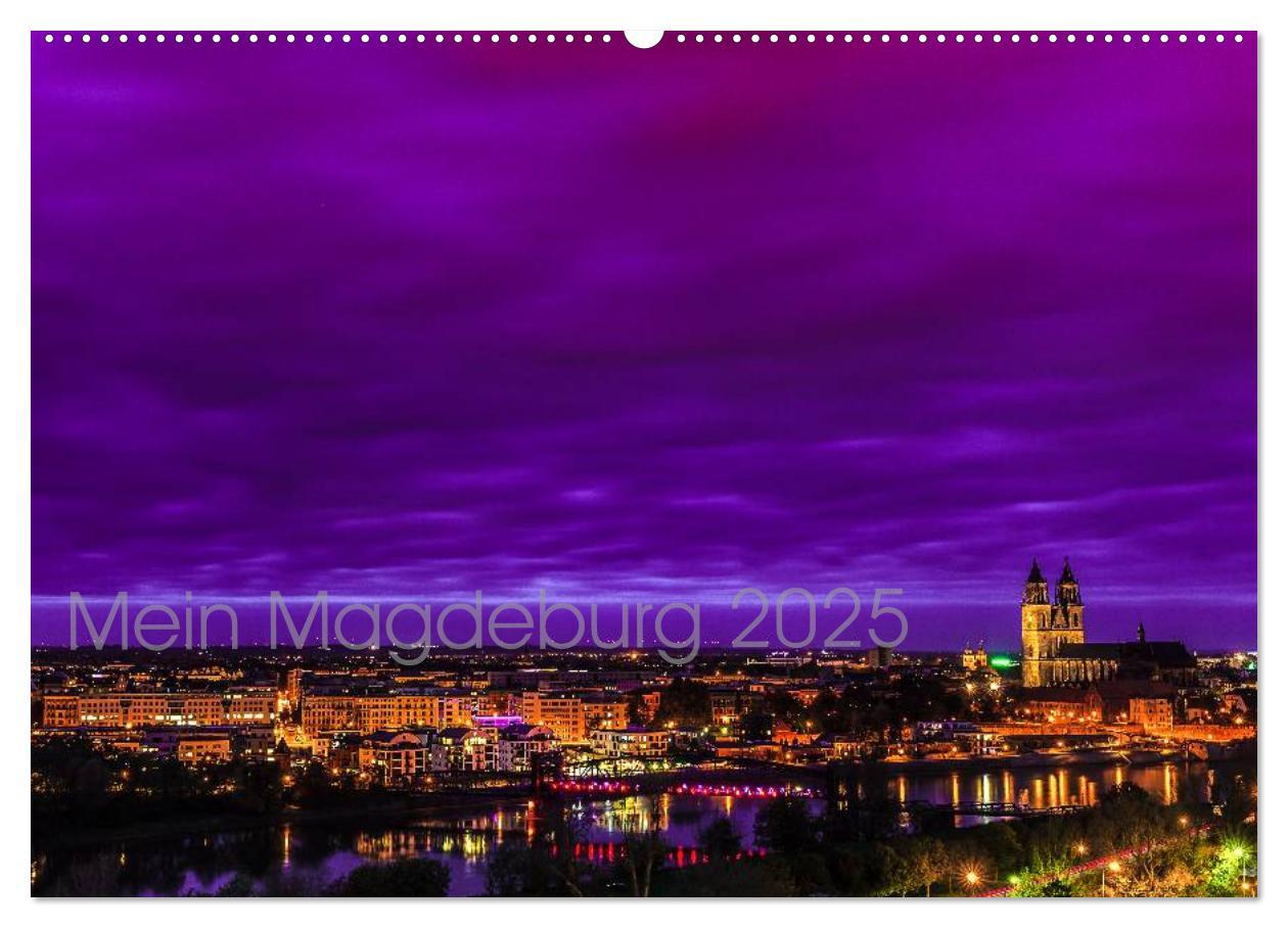 Cover: 9783435628513 | Mein Magdeburg (Wandkalender 2025 DIN A2 quer), CALVENDO...