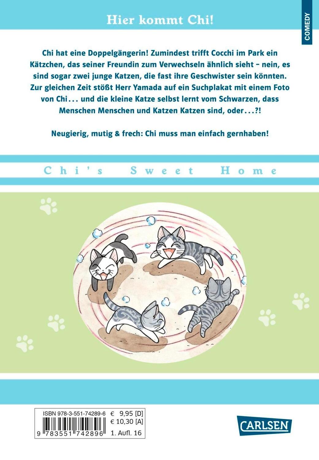 Rückseite: 9783551742896 | Kleine Katze Chi 10 | Konami Kanata | Taschenbuch | Kleine Katze Chi