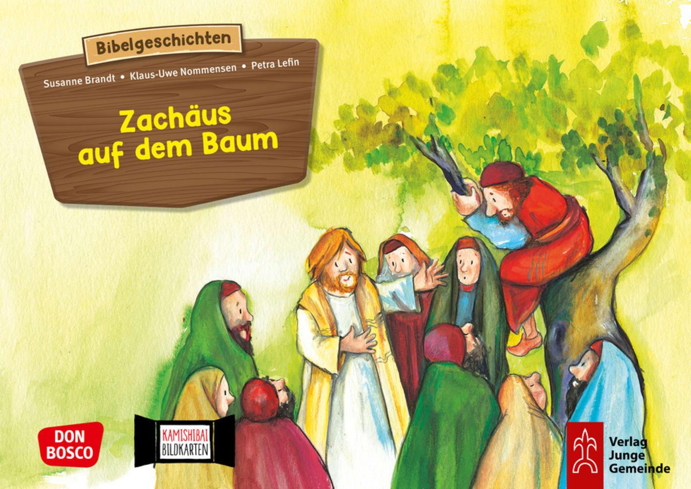 Cover: 4260179510489 | Zachäus auf dem Baum. Kamishibai Bildkartenset | Brandt (u. a.) | Box