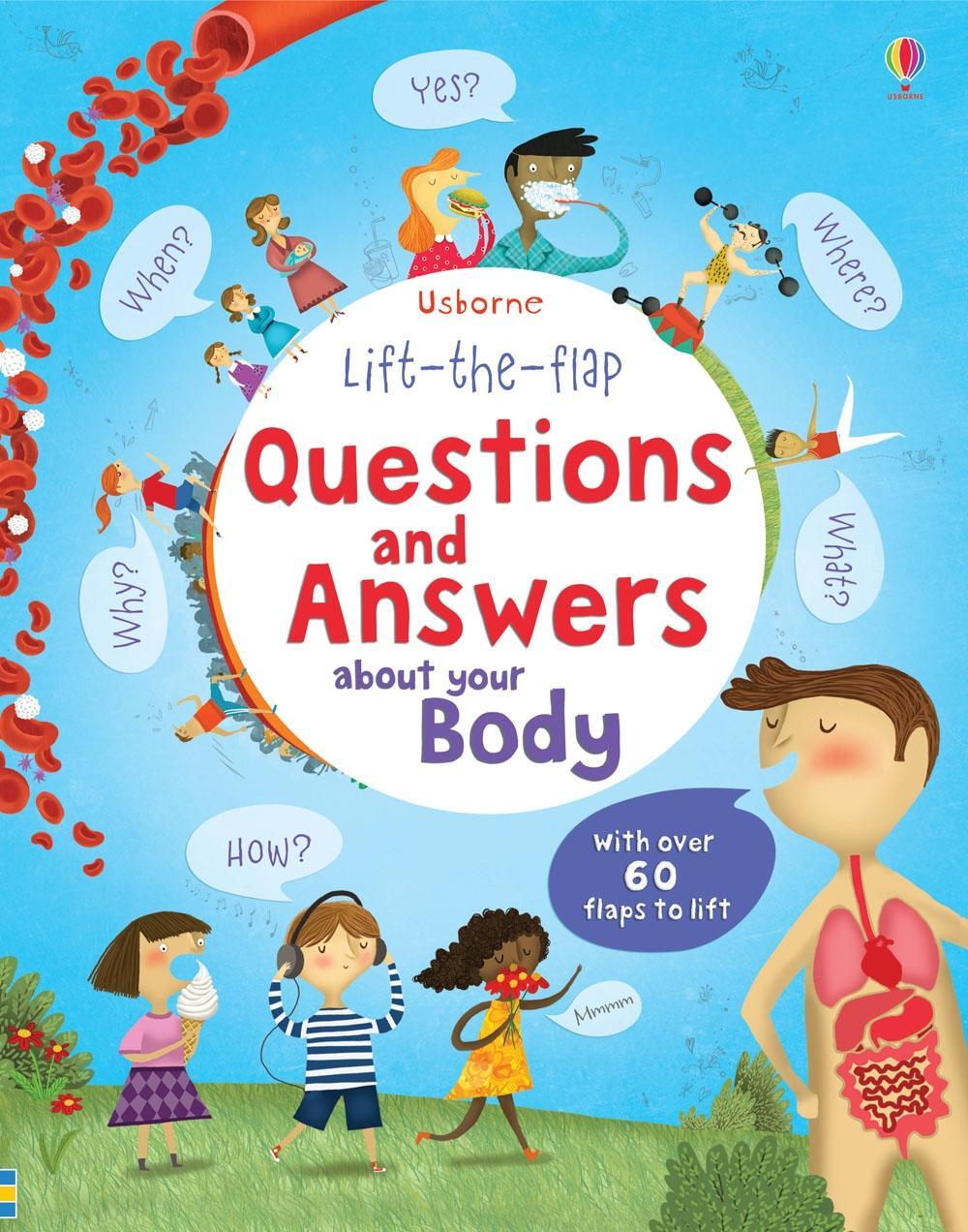 Cover: 9781409562108 | Lift-the-flap Questions and Answers about your Body | Katie Daynes