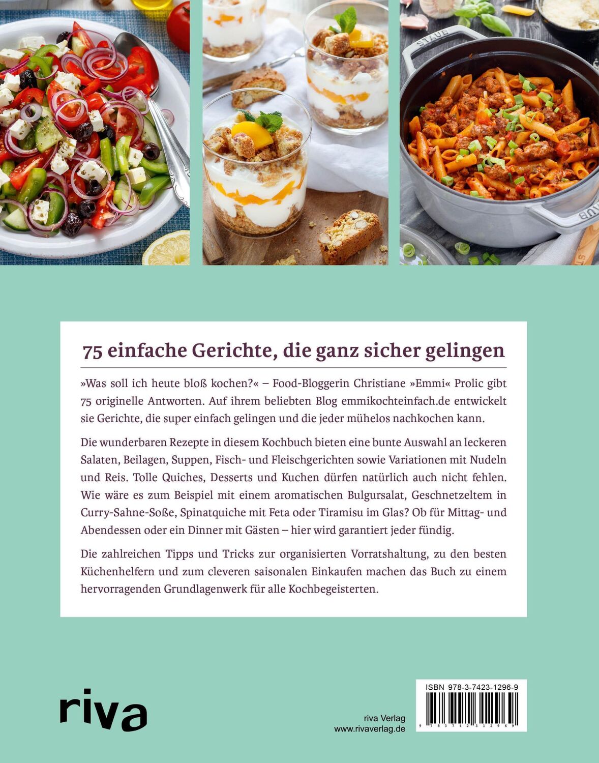 Bild: 9783742312969 | Emmi kocht einfach | Christiane Emma Prolic | Buch | 208 S. | Deutsch