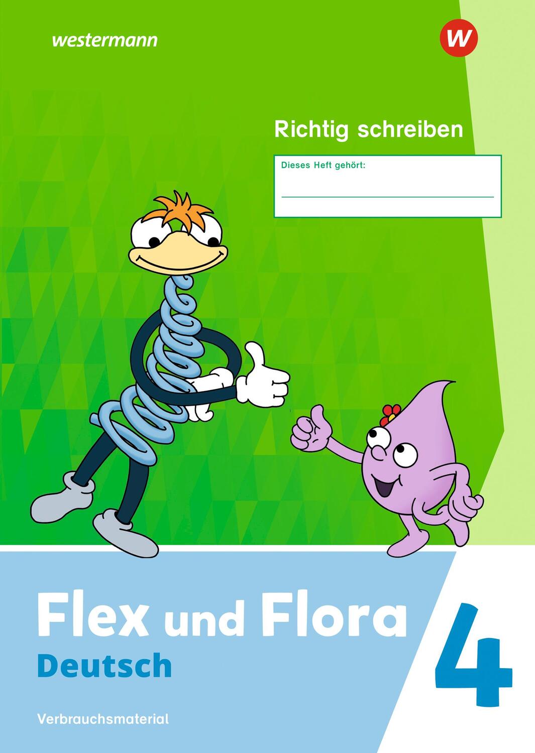 Cover: 9783141041880 | Flex und Flora 4. Heft Richtig schreiben. Verbrauchsmaterial | 76 S.