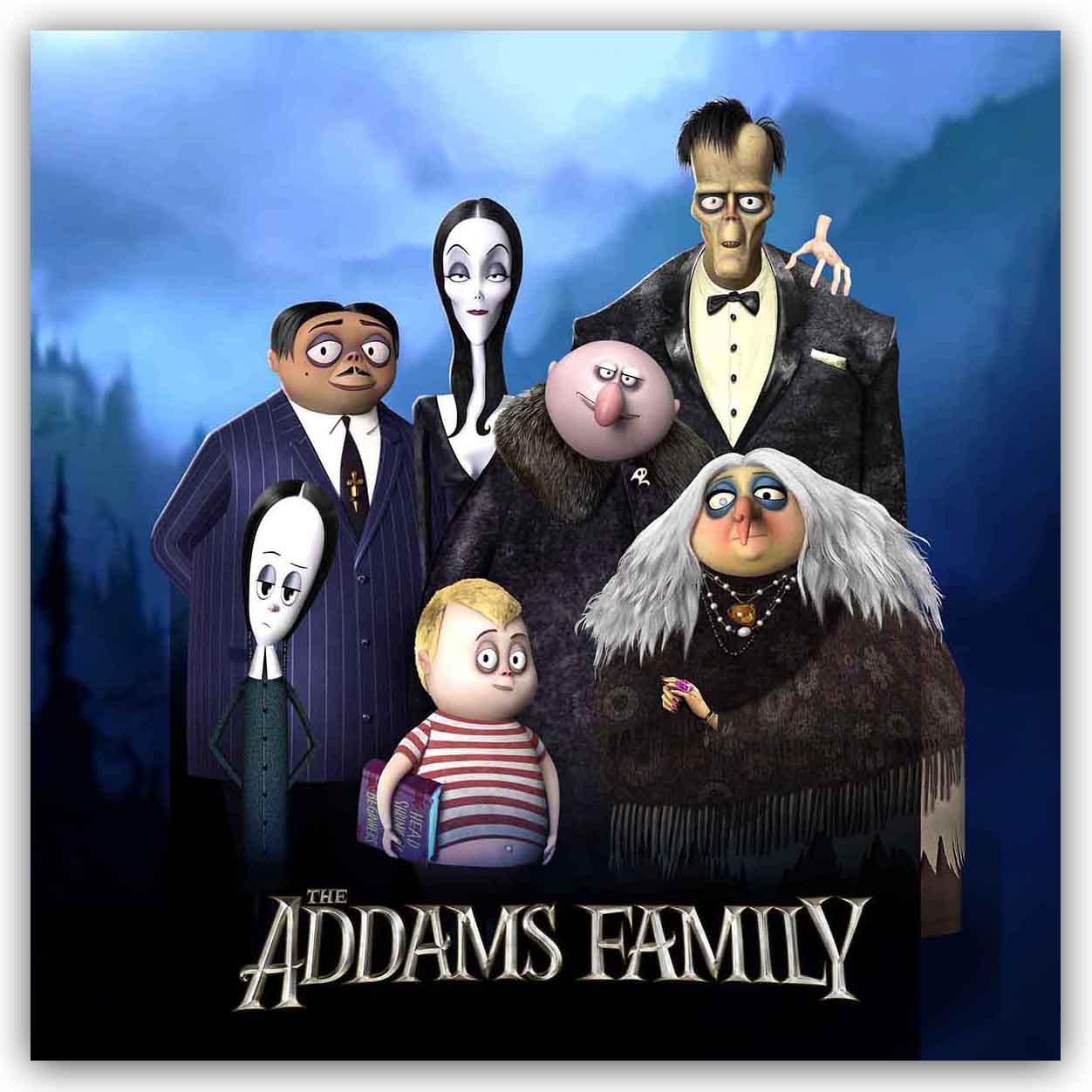 Cover: 9780789345172 | The Addams Family - Die Addams Familie - Kalender 2025 - Wandkalender