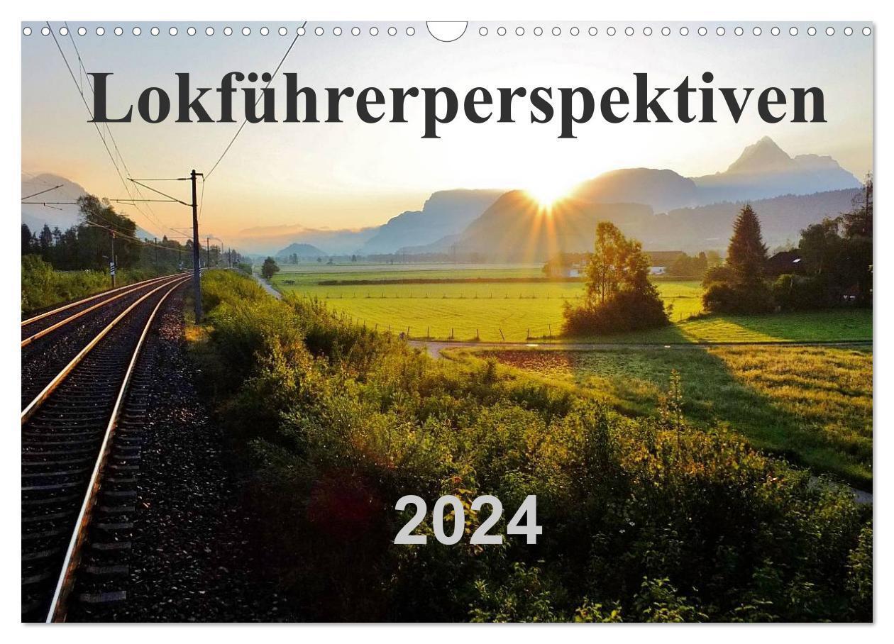 Cover: 9783383368882 | Lokführerperspektiven (Wandkalender 2024 DIN A3 quer), CALVENDO...