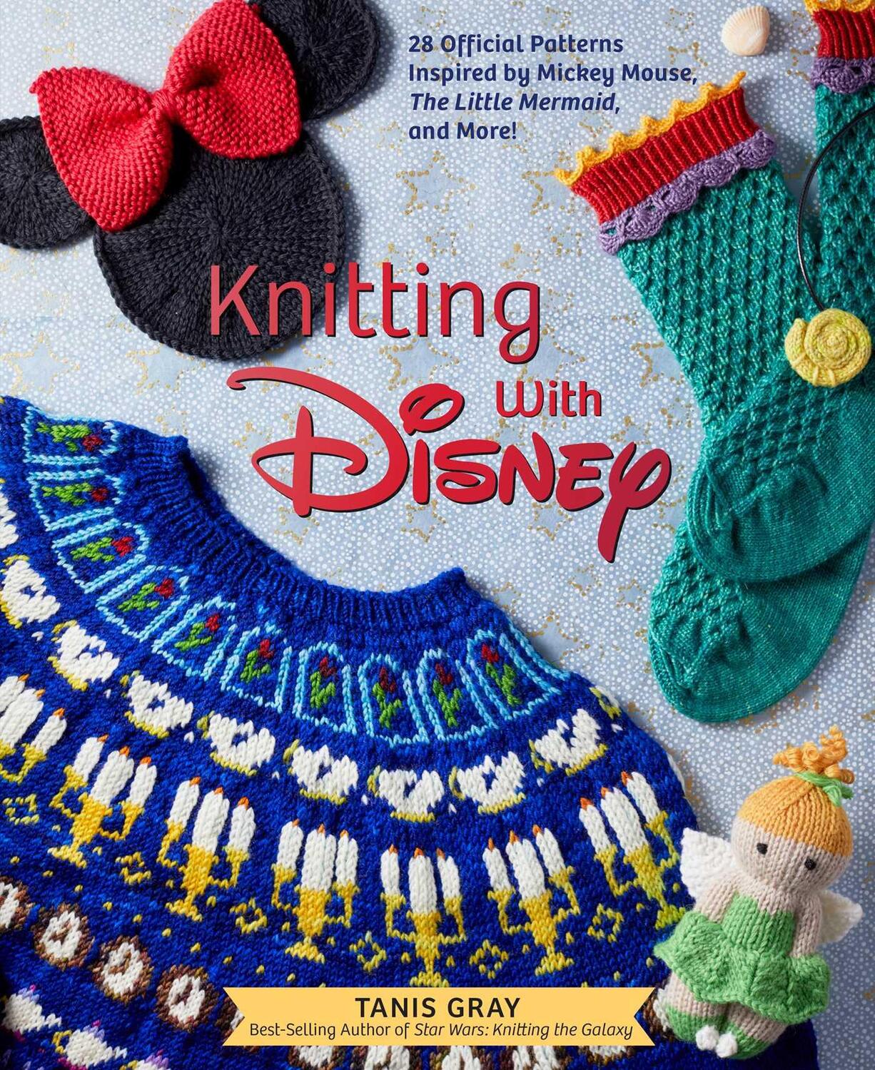 Cover: 9781647221805 | Knitting with Disney: 28 Official Patterns Inspired by Mickey...
