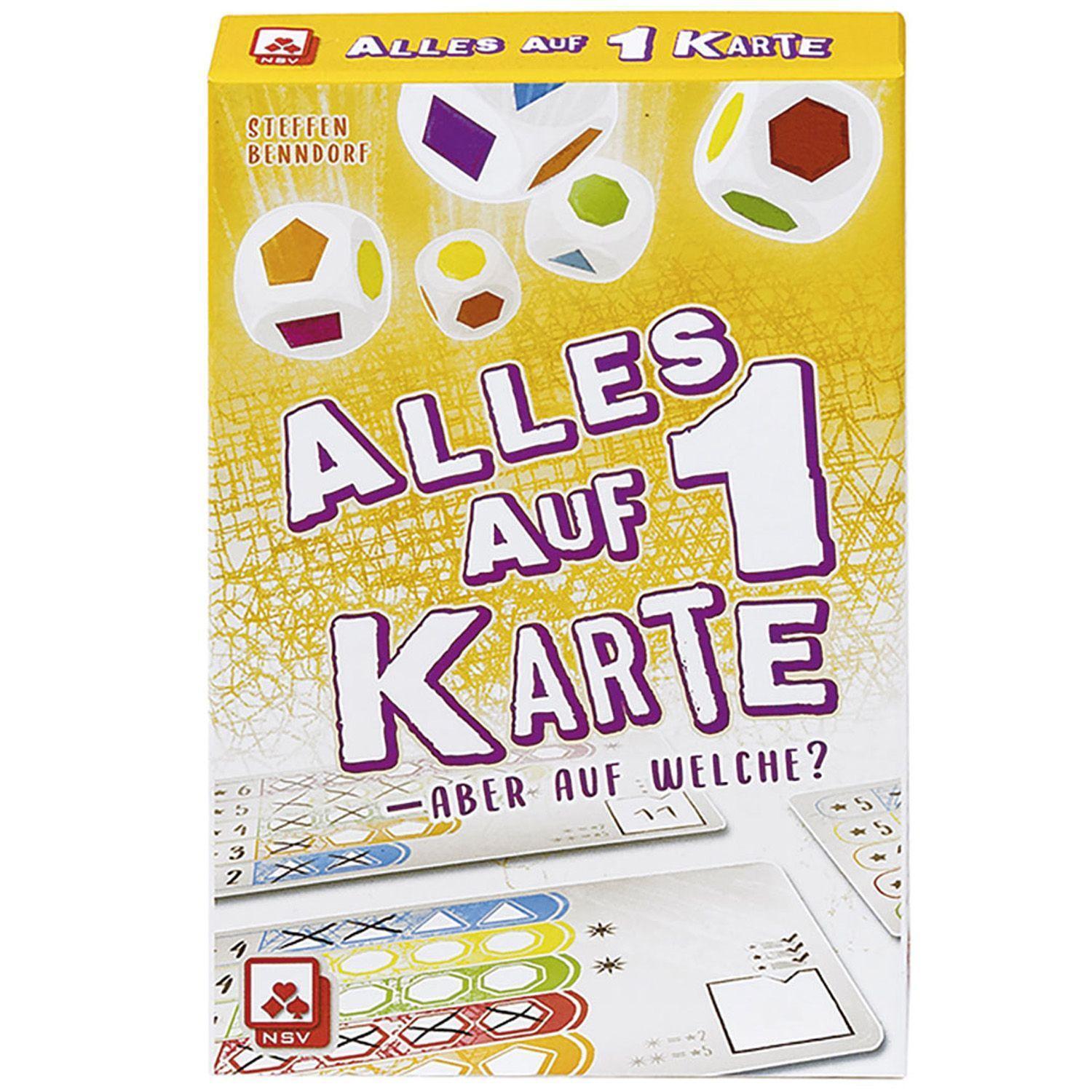 Cover: 4012426882463 | ALLES AUF 1 KARTE | Steffen Benndorf | Spiel | Brettspiel | Deutsch