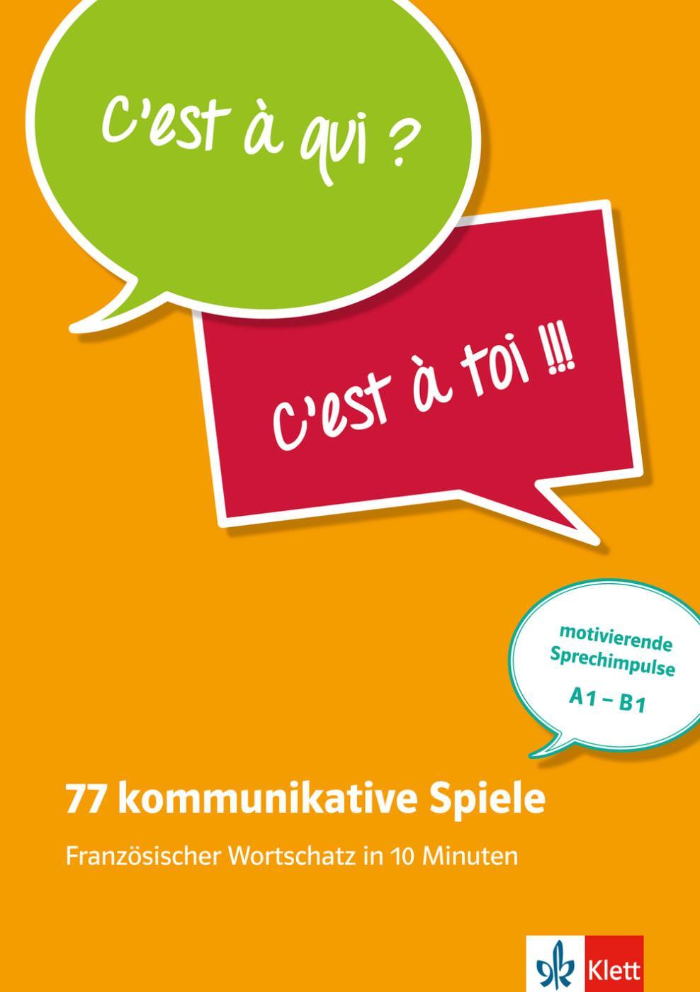 Cover: 9783125258426 | 77 kommunikative Spiele: Französischer Wortschatz in 10 Minuten | Buch