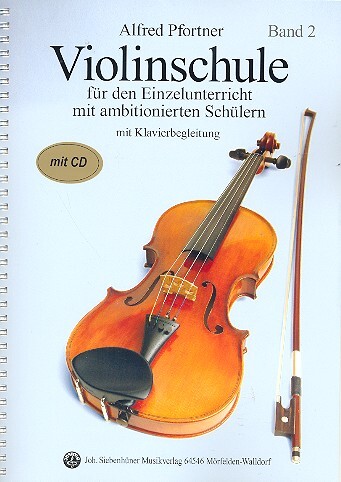 Cover: 9783927547254 | Violinschule 2 | Band 2: Mit Klavierbegleitung und Playalong-CD