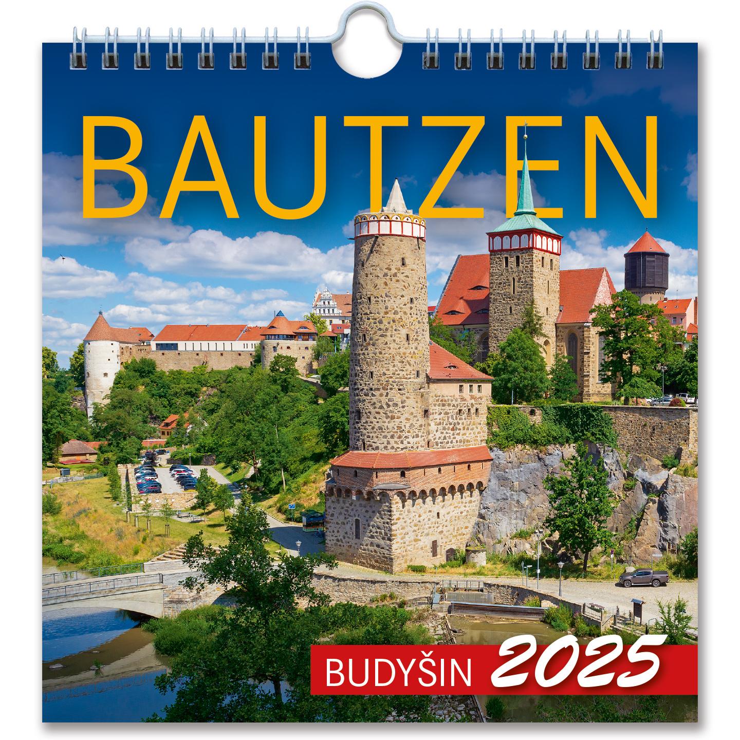 Cover: 4250582399320 | Kalender Bautzen 2025 | 13,5x14 cm - Tischkalender Bautzen 2025 | 2025