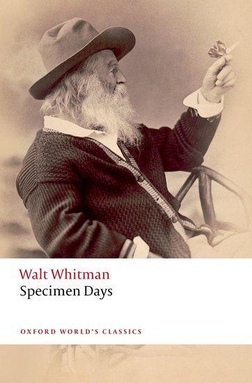 Cover: 9780198861386 | Specimen Days | Walt Whitman | Taschenbuch | Oxford World's Classics