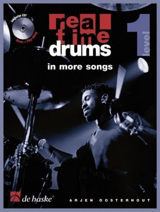 Cover: 9789043118613 | Real Time Drums in More Songs, m. Audio-CD | Arjen Oosterhout | 2008