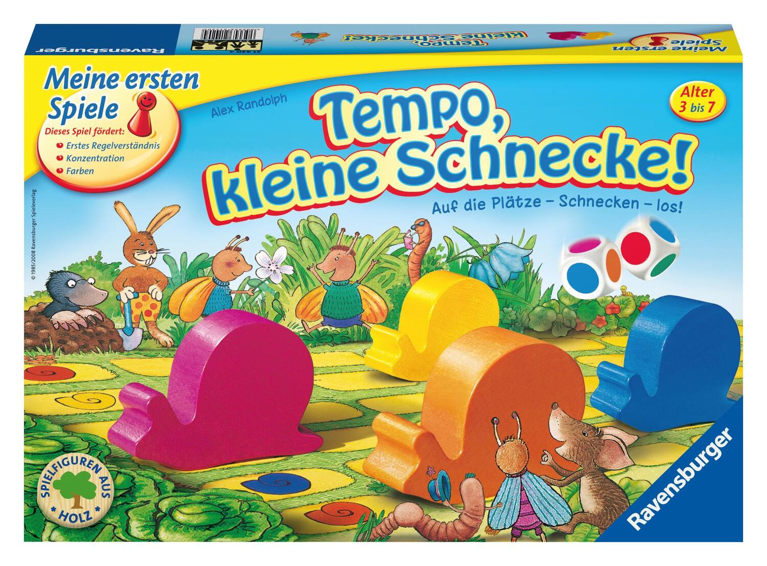Cover: 4005556214204 | Tempo, kleine Schnecke! | Alex Randolph | Spiel | Deutsch | 2001