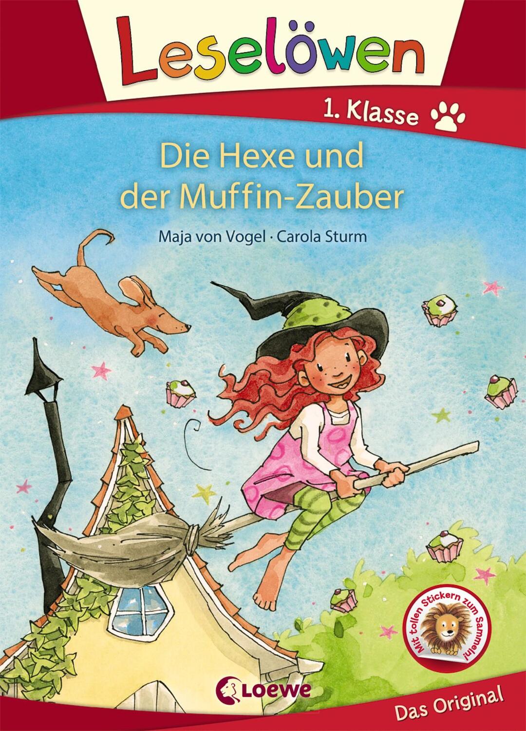 Cover: 9783743205123 | Leselöwen 1. Klasse - Die Hexe und der Muffin-Zauber | Maja von Vogel