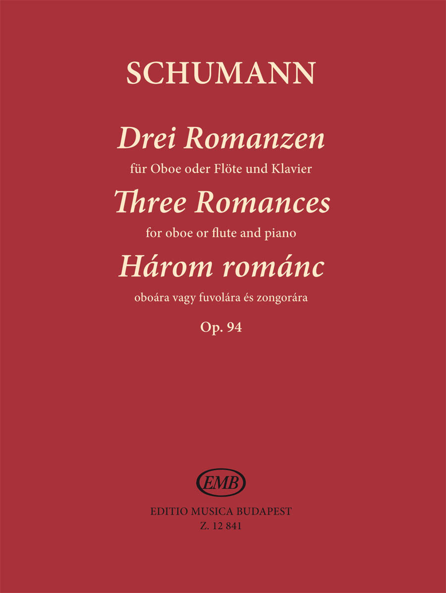 Cover: 9790080128411 | Drei Romanzen op. 94 | Robert Schumann | Buch | 1985